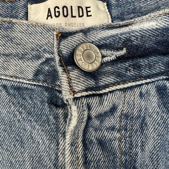 AGOLDE 90's Mid-Rise Loose Fit Jean Isolate Sz 29 - Picture 6 of 16